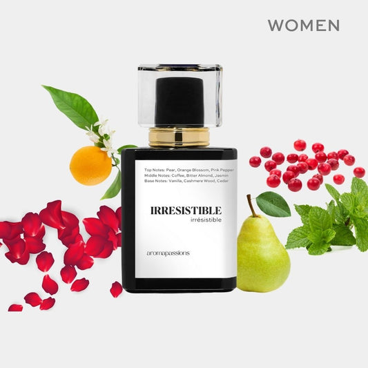 IRRESISTIBLE | Inspired by YSL BLACK OPIUM | Black Opium Dupe Pheromone Perfume - aromapassions