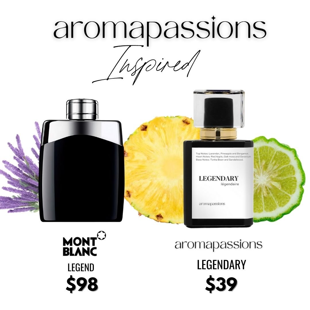 LEGENDARY | Inspired by MONTBLANC LEGEND | Legend Dupe Pheromone Perfume - aromapassions