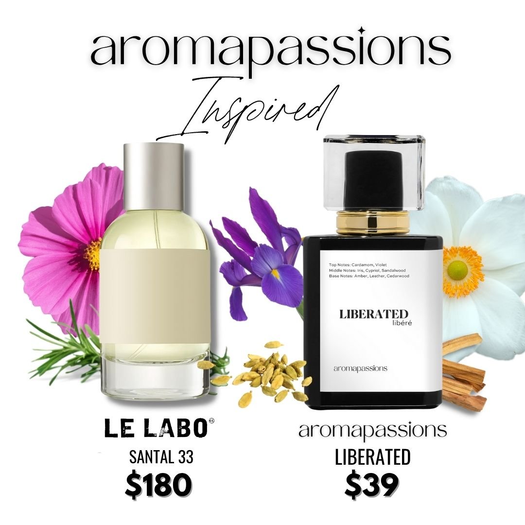 LIBERATED | Inspired by LE LABO SANTAL 33 | Santal 33 Dupe Pheromone Perfume - aromapassions