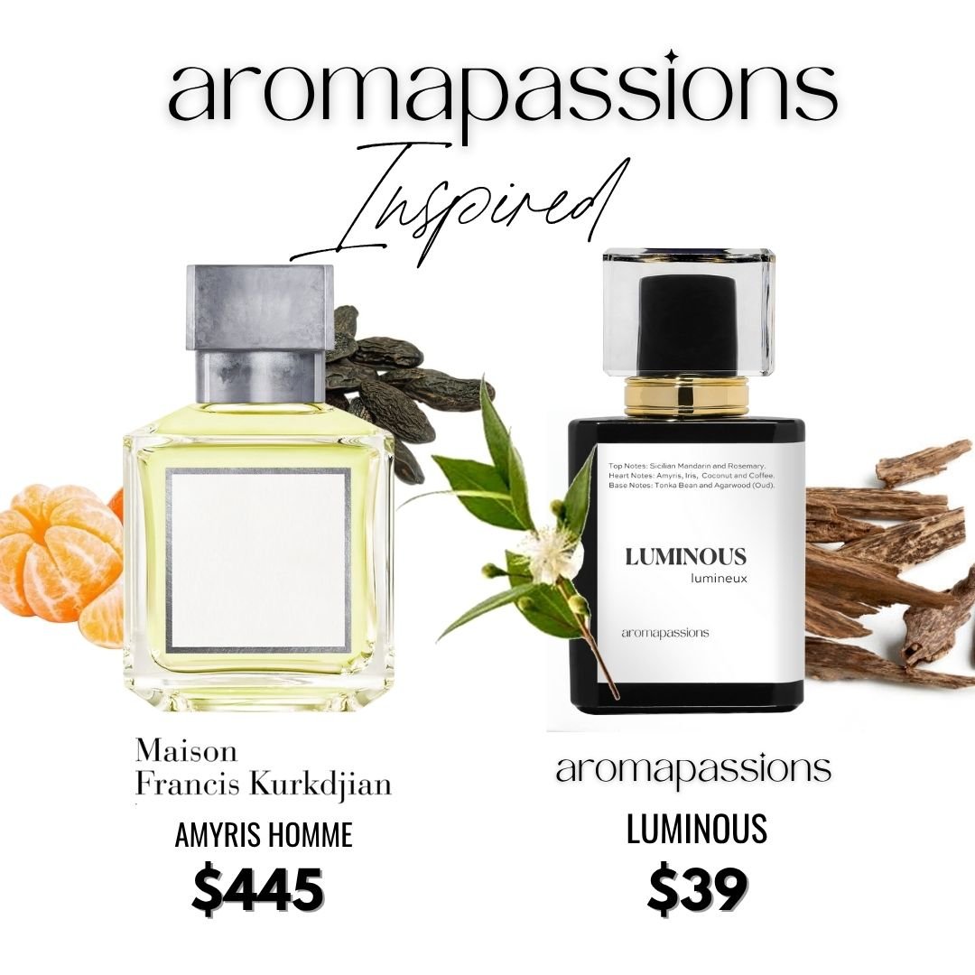 LUMINOUS | Inspired by MFK AMYRIS HOMME | Amyris Homme Dupe Pheromone Perfume - aromapassions