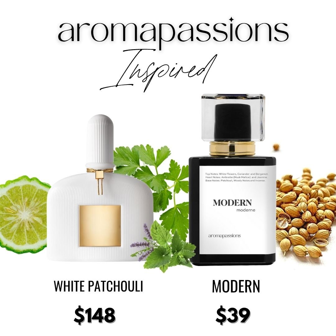 MODERN | Inspired by TOM FORD WHITE PATCHOULI | White Patchouli Dupe Pheromone Perfume - aromapassions