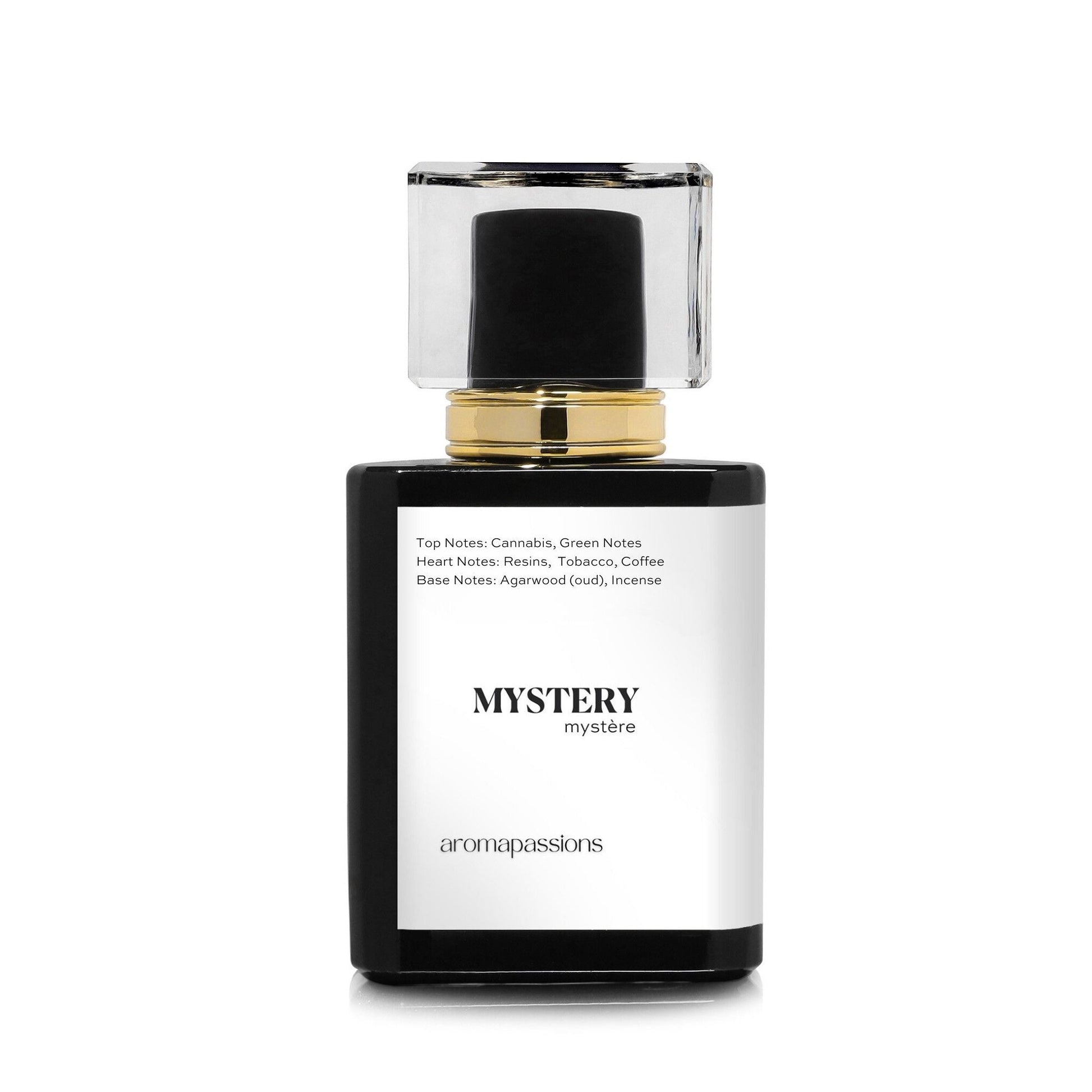MYSTERY | Inspired by NASOMATTO BLACK AFGANO | Black Afgano Dupe Pheromone Perfume | Vanilla Cedarwood Fragrance Essential Oils Parfum Notes - aromapassions