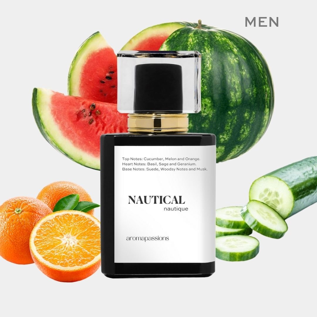 NAUTICAL | Inspired by RALPH - LAUREN POLO BLUE | Polo Blue Dupe Pheromone Perfume - aromapassions