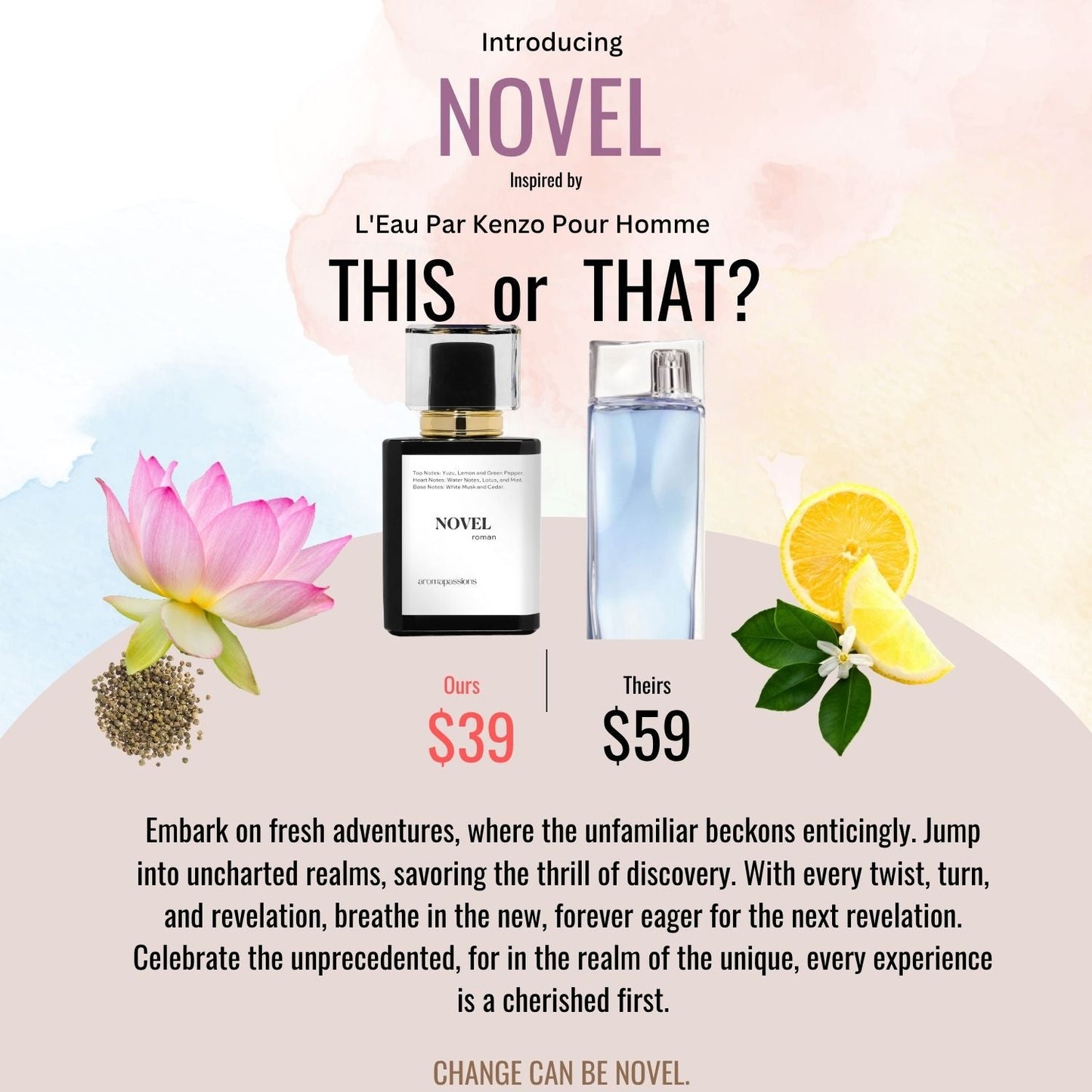 NOVEL | Inspired by KENZO L'EAU PAR KENZO POUR HOMME | L'Eau Par Kenzo Pour Homme Dupe Pheromone Perfume - aromapassions