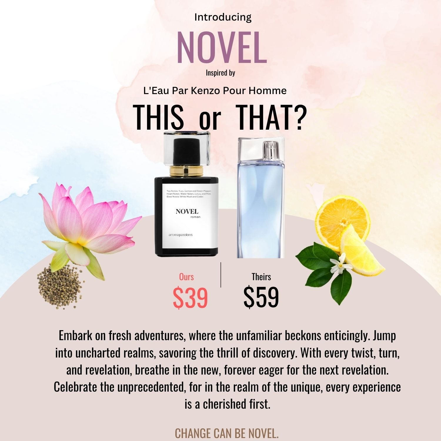 NOVEL | Inspired by KENZO L'EAU PAR KENZO POUR HOMME | L'Eau Par Kenzo Pour Homme Dupe Pheromone Perfume - aromapassions