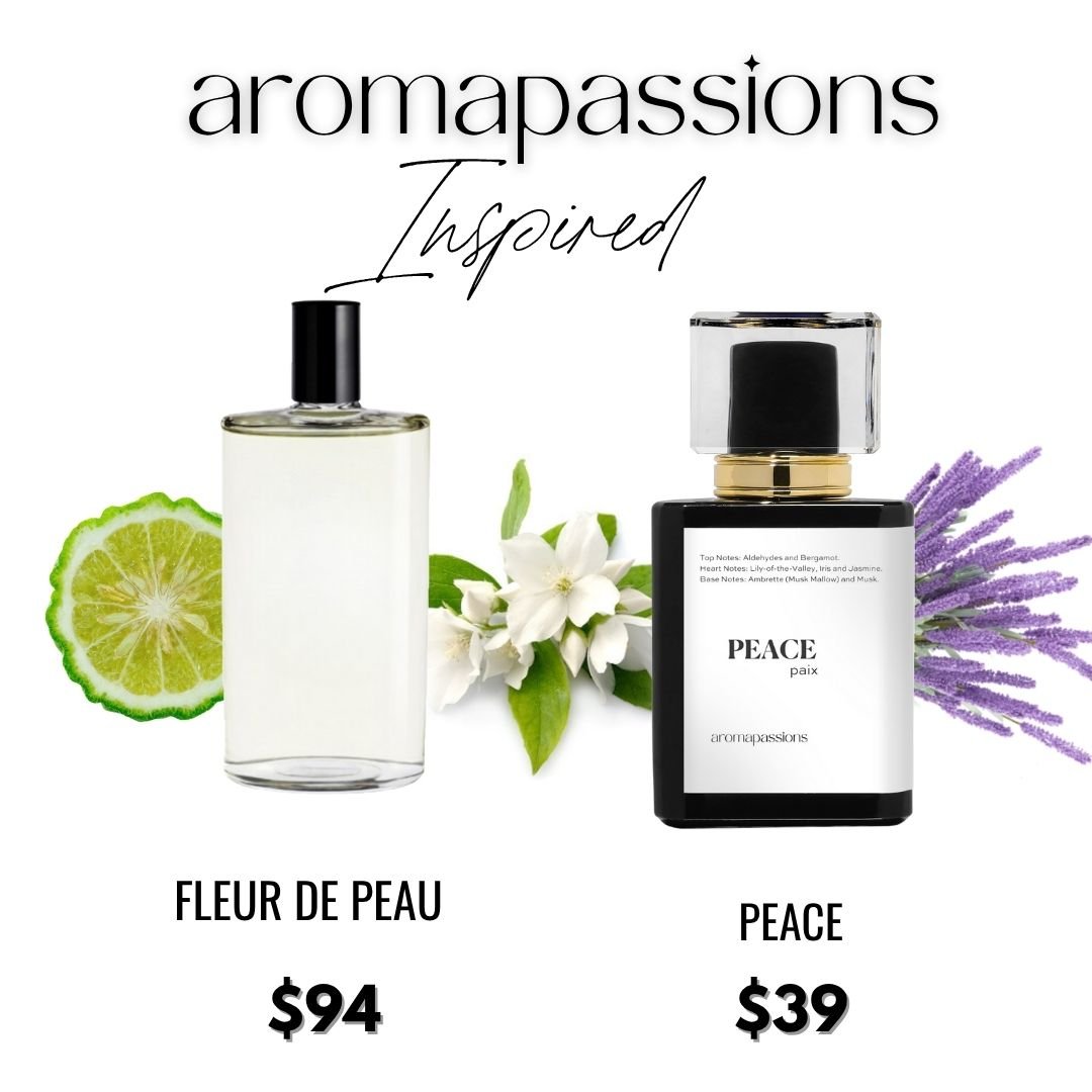 PEACE | Inspired by DIPTYQUE FLEUR DE PEAU | Fleur De Peau Dupe Pheromone Perfume - aromapassions