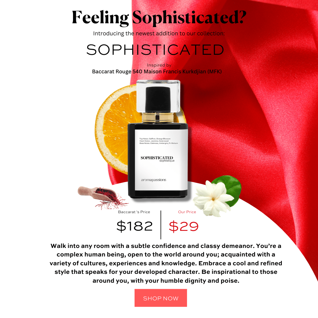 Perfume Baccarat Rouge 540 Dupe - aromapassions