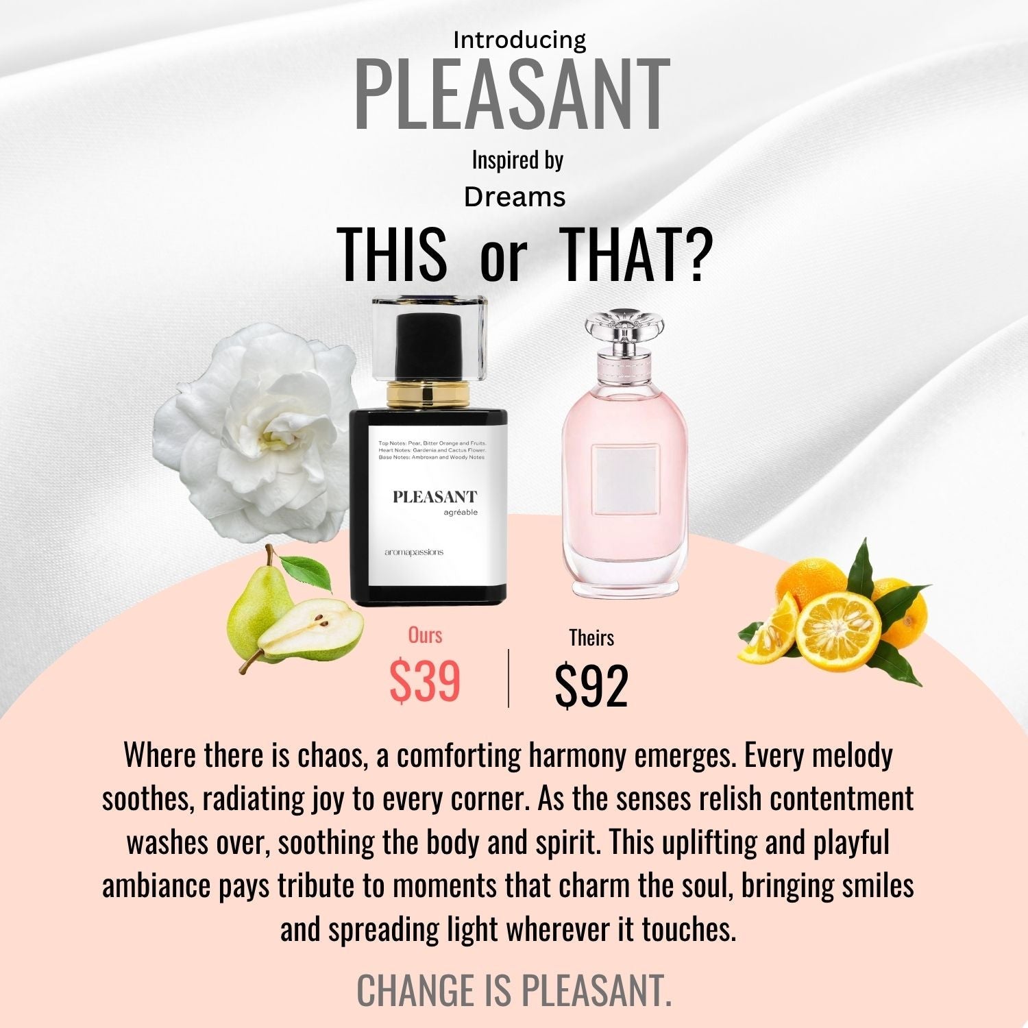 PLEASANT | Inspired by COACH DREAMS | Dreams Dupe Pheromone Perfume - aromapassions