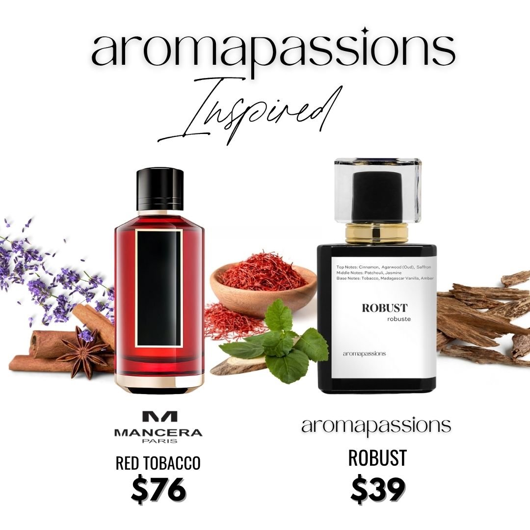 ROBUST | Inspired by MANCERA RED TOBACCO | Red Tobacco Dupe Pheromone Perfume - aromapassions