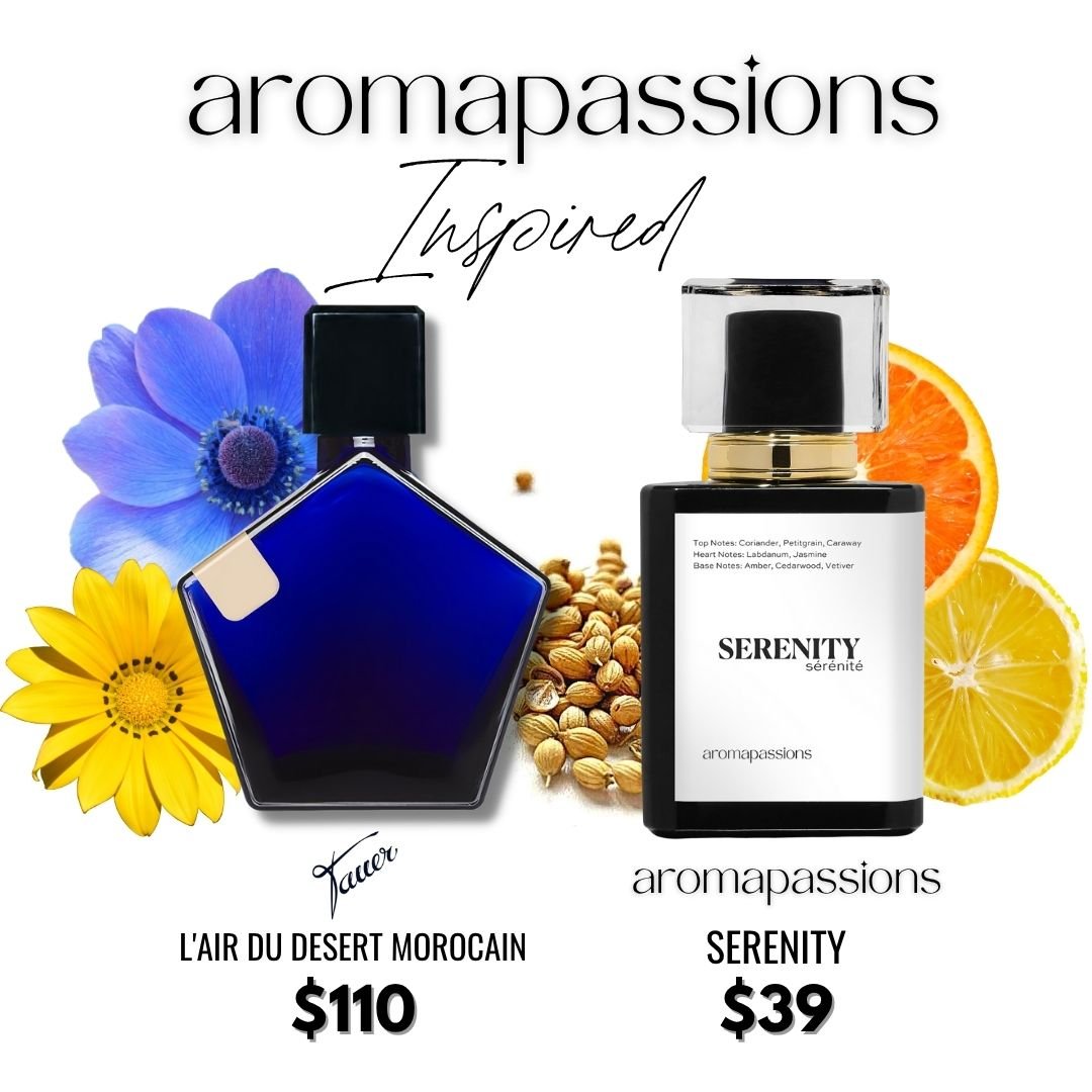 SERENITY | Inspired by TAUR LAIR DESERT MAROCAIN | L'Air Du Desert Marocain Dupe Pheromone Perfume - aromapassions