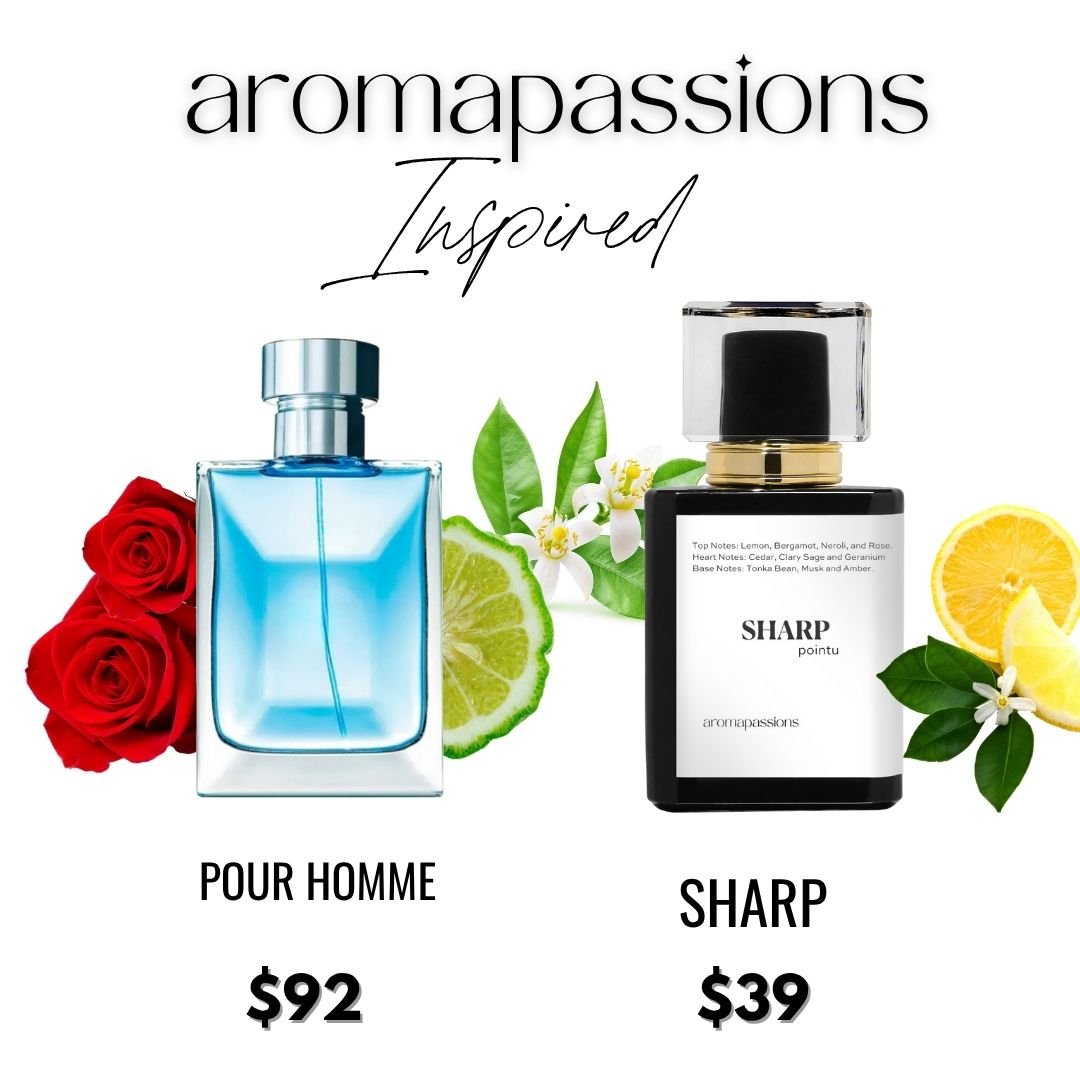SHARP | Inspired by VERSACE POUR HOMME | Pour Homme Dupe Pheromone Perfume - aromapassions