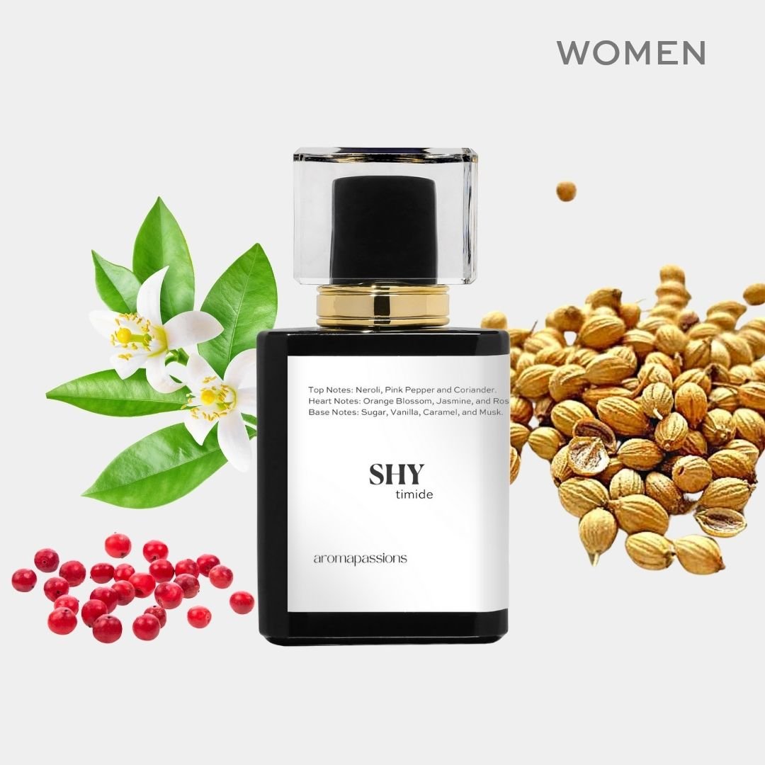 SHY | Inspired by BY - KILIAN KILIAN LOVE DON'T BE SHY | kilian love don't be shy Dupe Pheromone Perfume - aromapassions