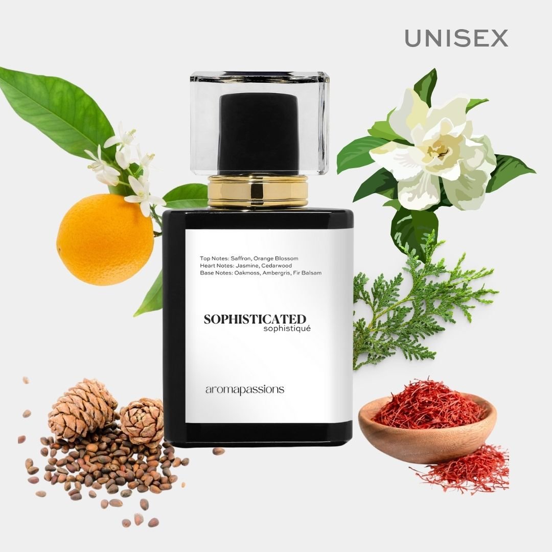 SOPHISTICATED | Inspired by MFK BACCARAT ROUGE 540 | Dupe Pheromone Eau De Perfume Travel Size | Original Women Men Cologne | Fragrance Essential Oils | Klone Scents - aromapassions