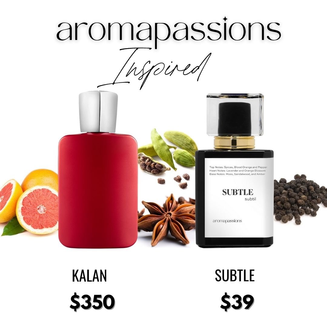 SUBTLE | Inspired by PARFUMS DE MARLY KALAN | Kalan Dupe Pheromone Perfume - aromapassions