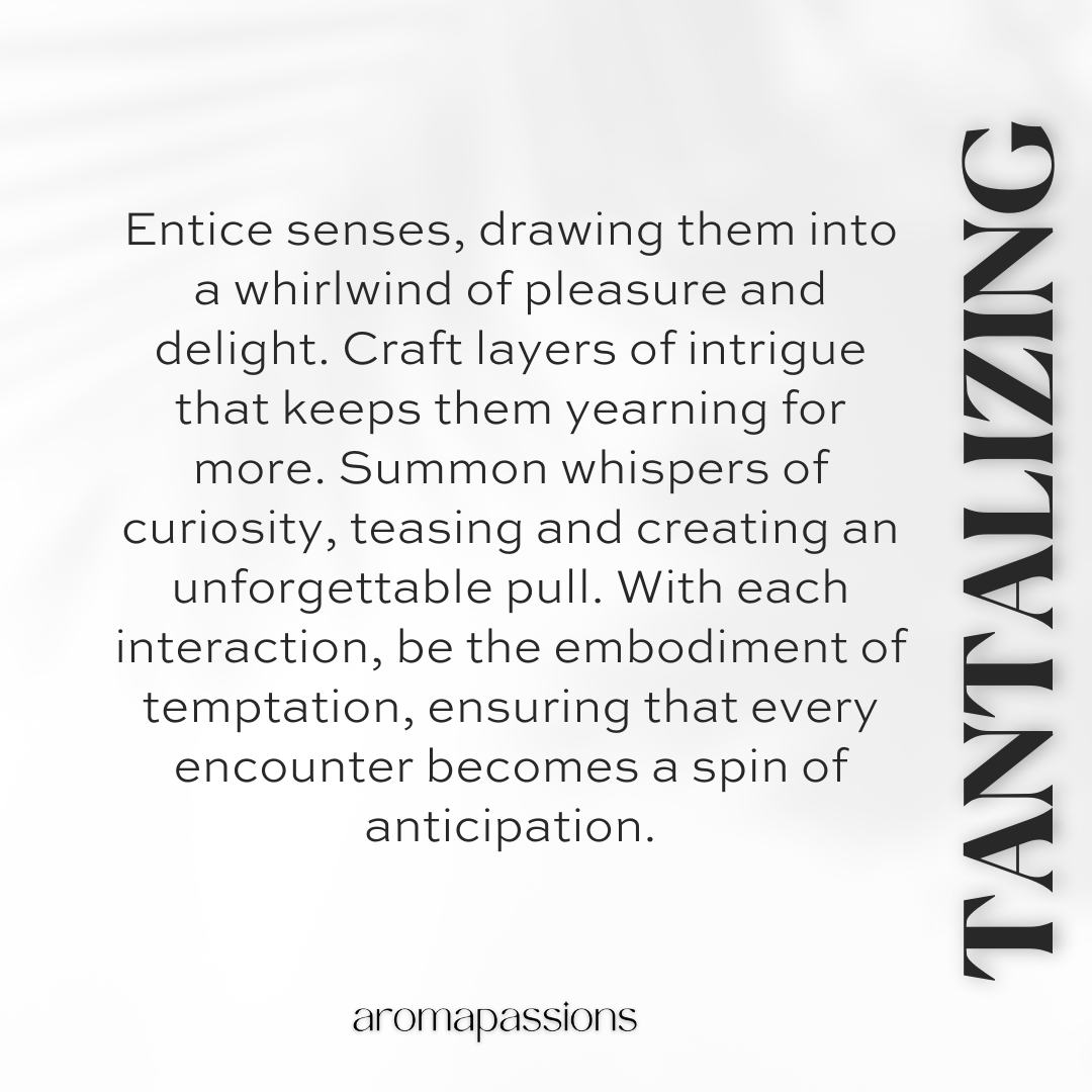 TANTALIZE | Inspired by GIORGIO ARMANI CODE PROFUMA | Armani Code Profuma Dupe Pheromone Perfume - aromapassions