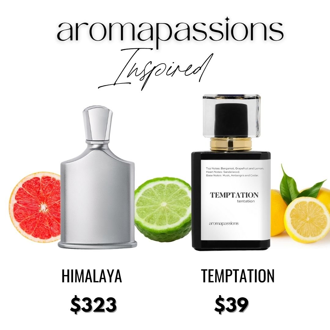 TEMPTATION | Inspired by CREED HIMALAYA | Himalaya Dupe Pheromone Perfume - aromapassions