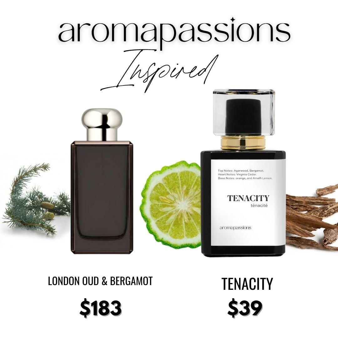 TENACITY | Inspired by JO MALONE LONDON OUD & BERGAMOT | London Oud & Bergamot Dupe Pheromone Perfume - aromapassions