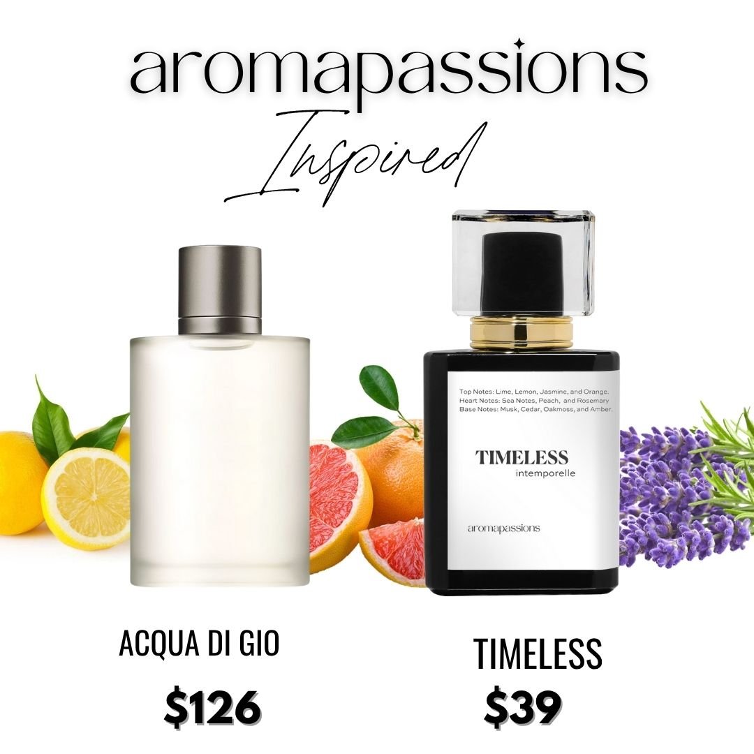 TIMELESS | Inspired by GIORGIO ARMANI ACQUA DI GIO | Acqua di Gio Dupe Pheromone Perfume - aromapassions