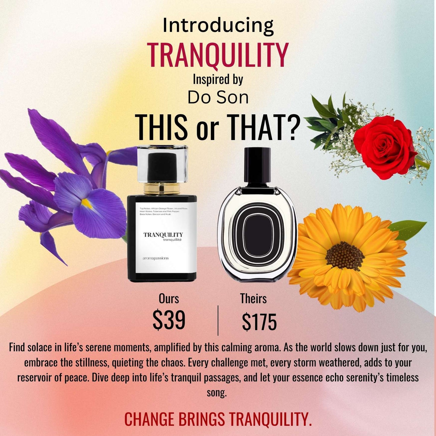 TRANQUILITY | Inspired by DIPTQ. DO SON | Do Son Dupe Pheromone Perfume - aromapassions