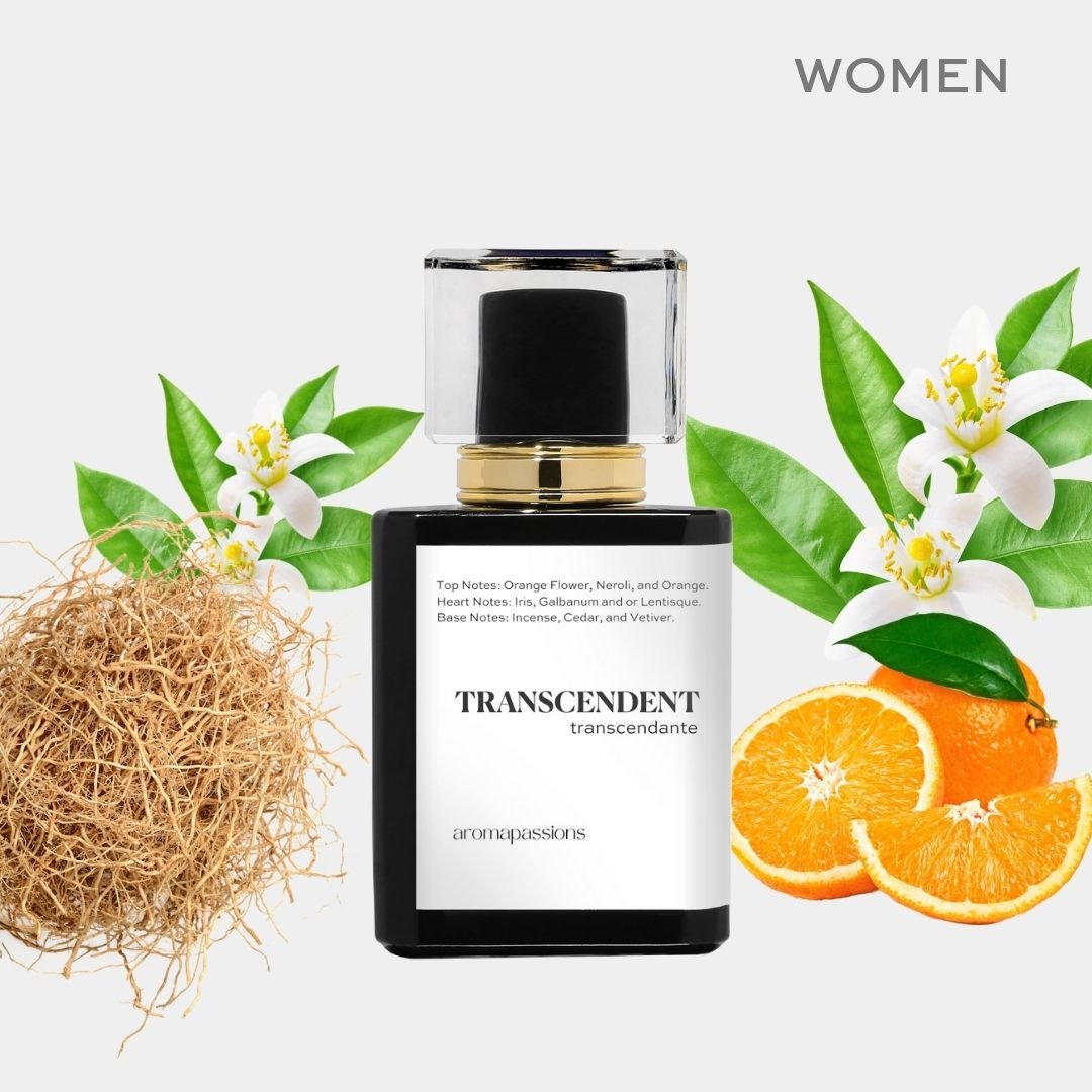 TRANSCENDENT | Inspired by PRADA INFUSION D'IRIS | Infusion D'Iris Dupe Pheromone Perfume - aromapassions