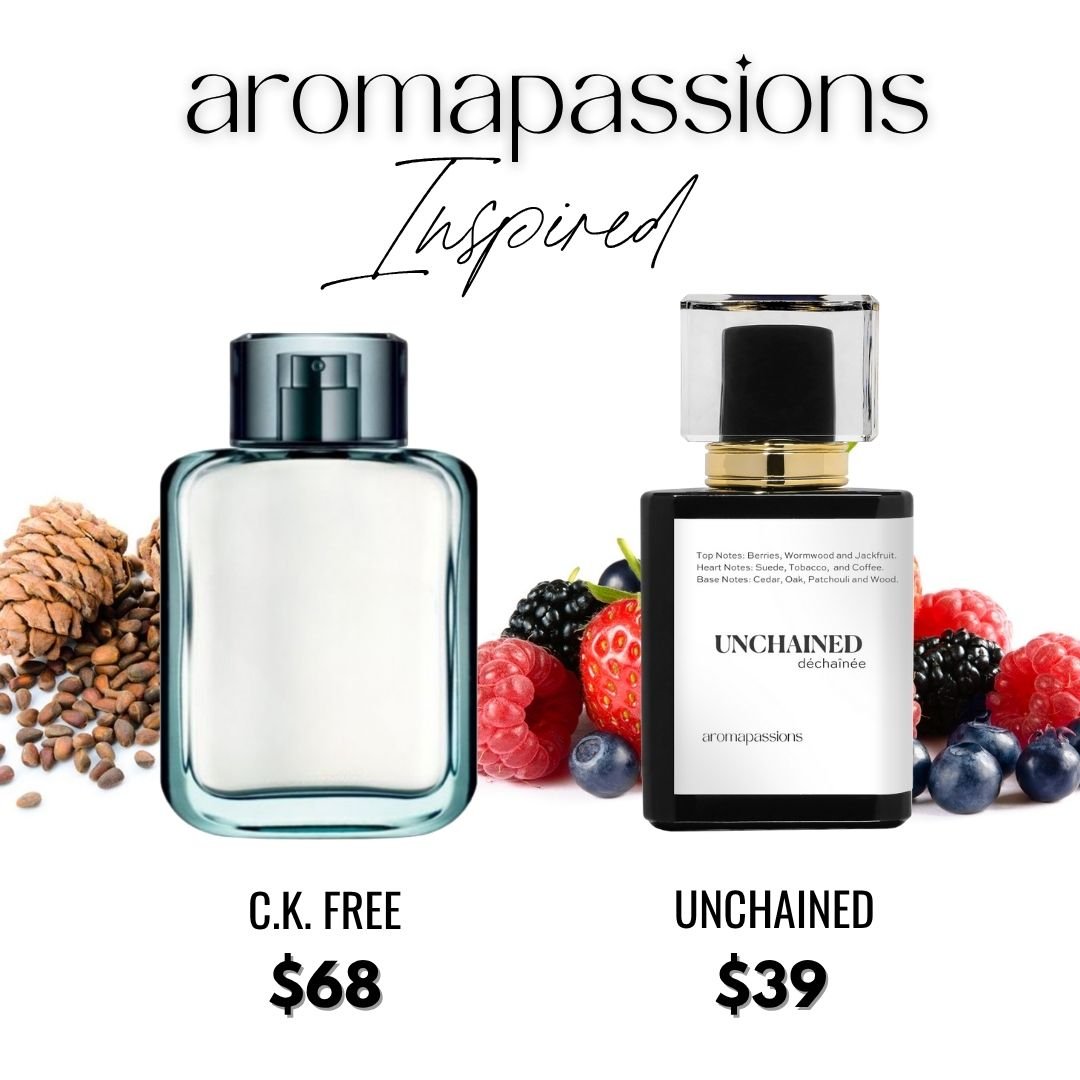 UNCHAINED | Inspired by CALVIN KLEIN FREE | Free Dupe Pheromone Perfume - aromapassions
