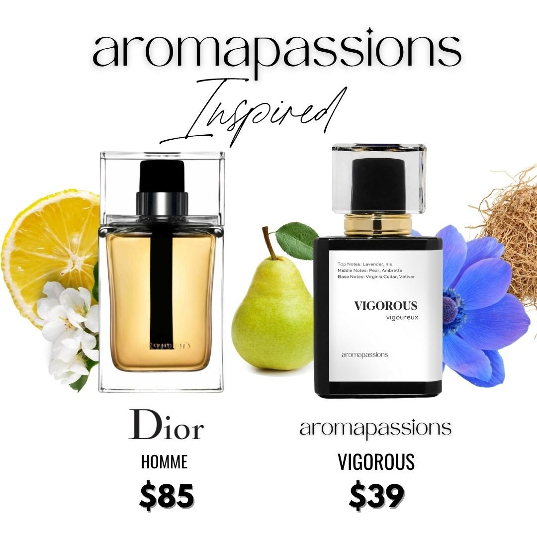VIGOROUS | Inspired by D. HOMME | Homme Dupe Pheromone Perfume - aromapassions