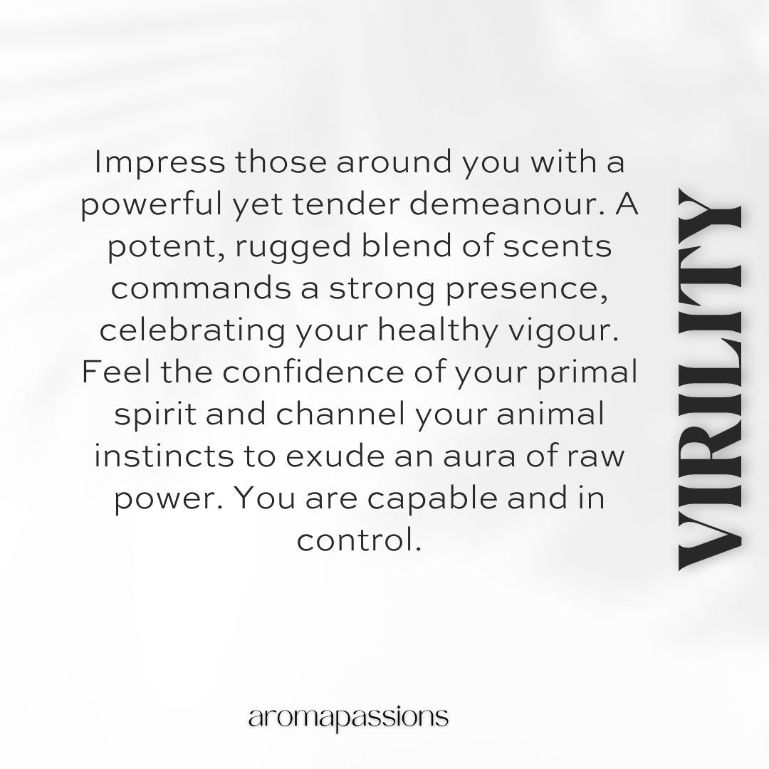 VIRILITY | Inspired by CHANEL ANTAEUS | Antaeus Dupe Pheromone Perfume - aromapassions