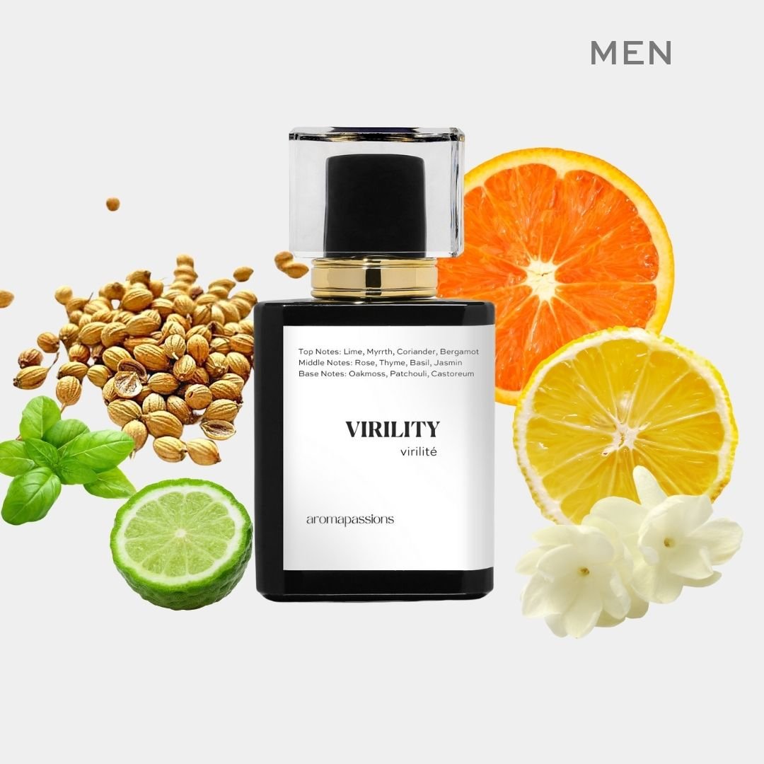 VIRILITY | Inspired by CHANEL ANTAEUS | Antaeus Dupe Pheromone Perfume - aromapassions