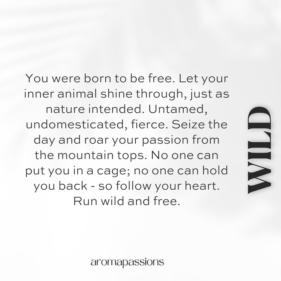 WILD | Inspired by D. SAUVAGE ELIXIR | Sauvage Elixir EDP Dupe Pheromone Perfume | Cinnamon Lavender Essential Oils | Amber Fragrance Oil Notes for Men - aromapassions