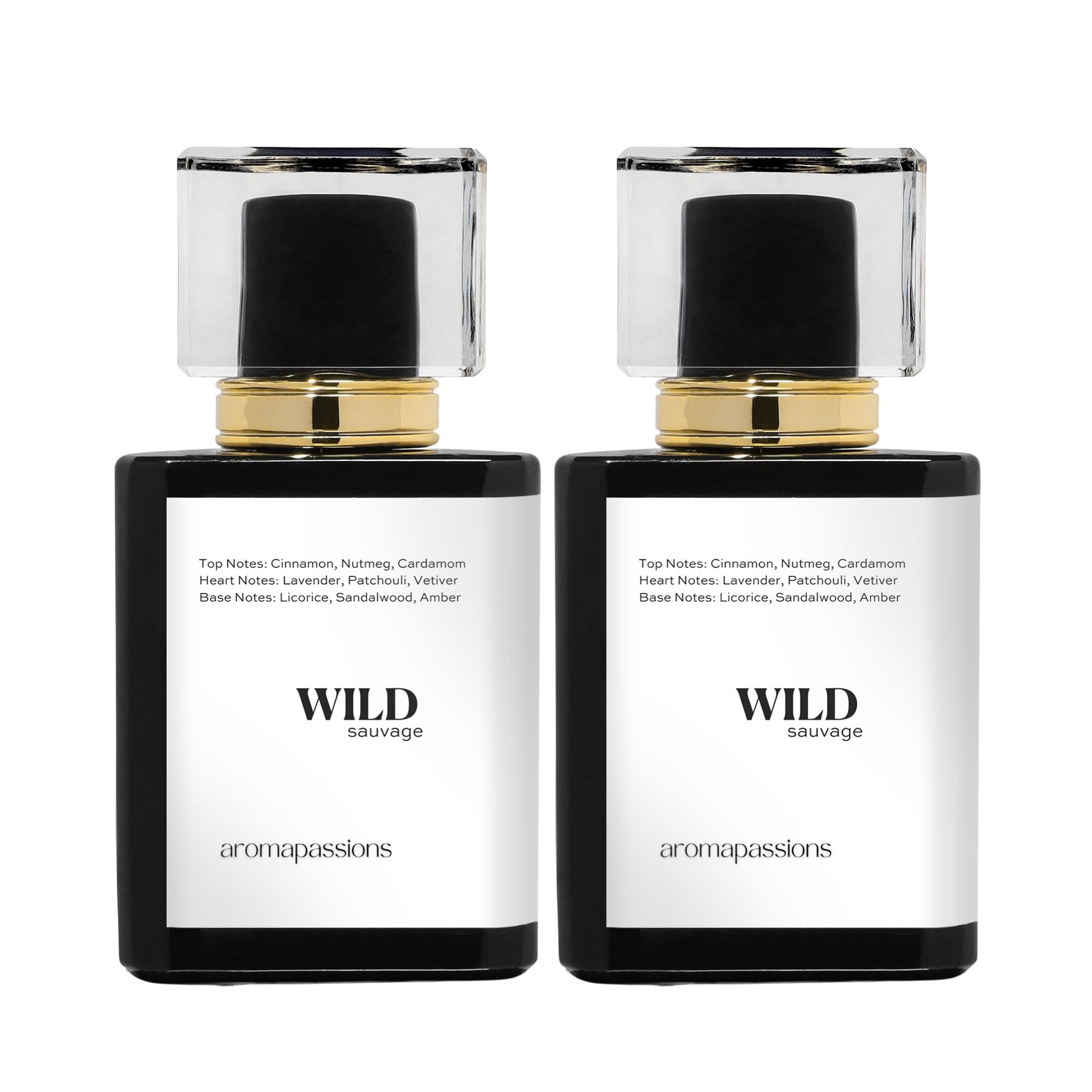 WILD | Inspired by D. SAUVAGE ELIXIR | Sauvage Elixir EDP Dupe Pheromone Perfume | Cinnamon Lavender Essential Oils | Amber Fragrance Oil Notes for Men - aromapassions