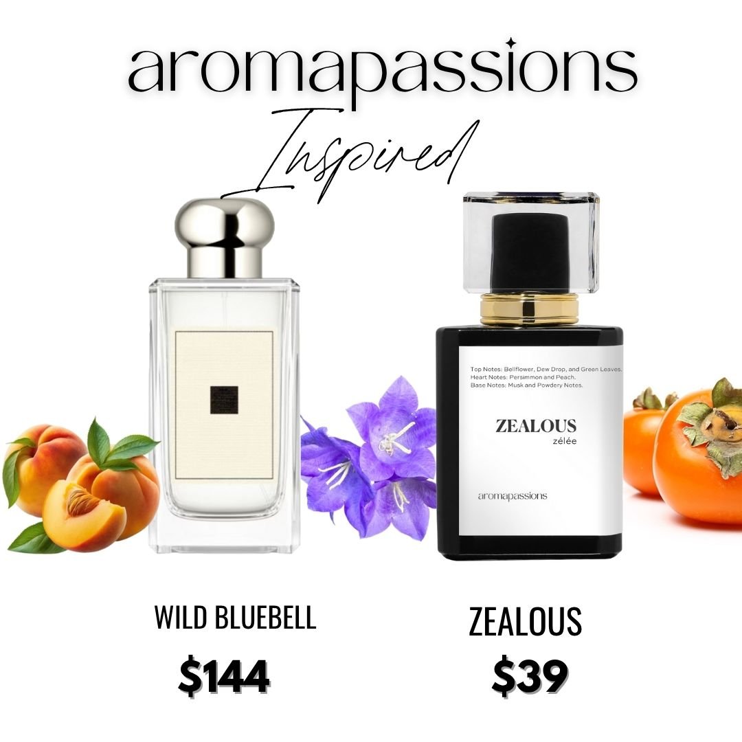ZEALOUS | Inspired by JO MALONE WILD BLUEBELL | Wild Bluebell Dupe Pheromone Perfume - aromapassions